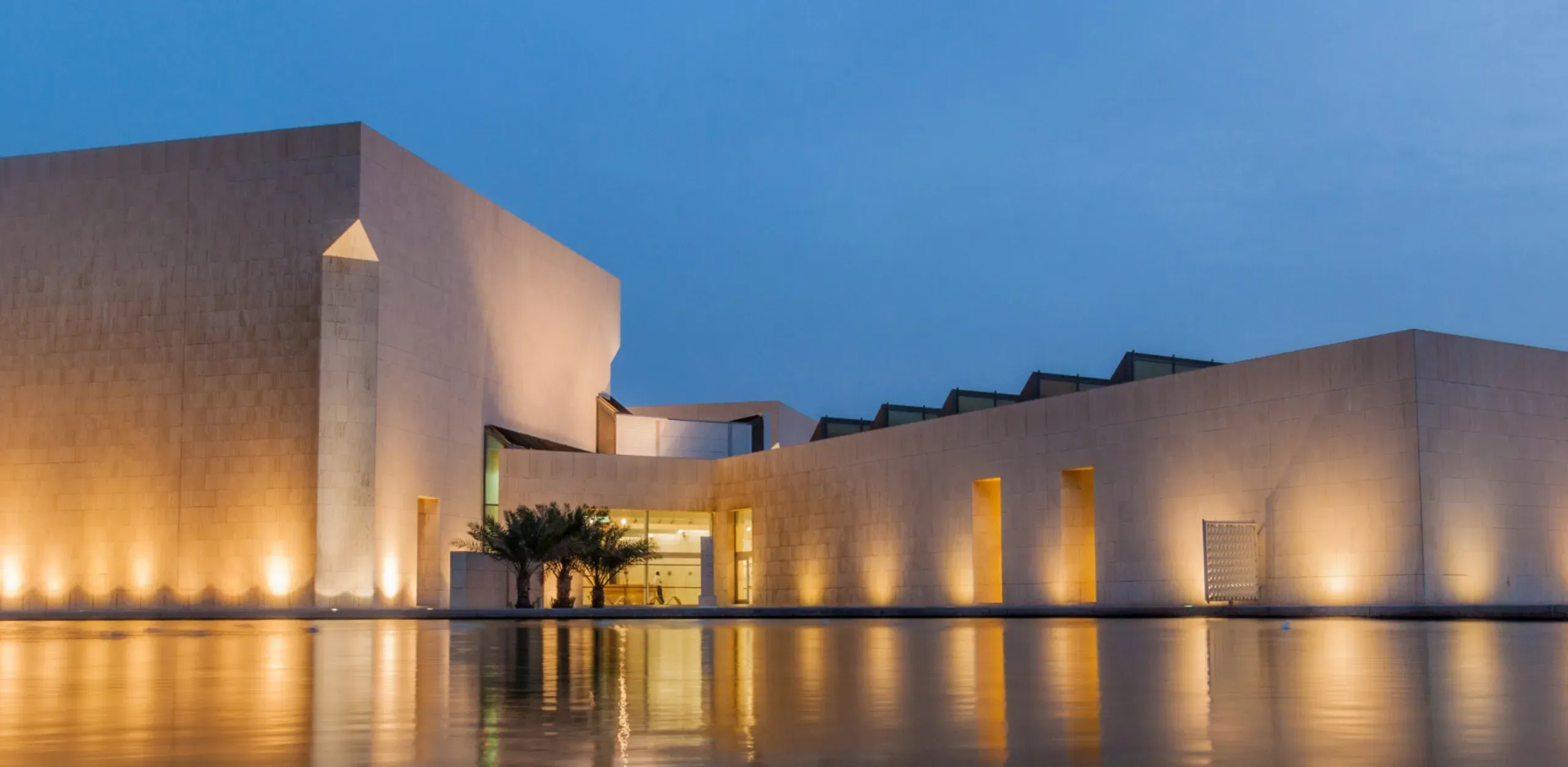 Bahrain National Museum in Manama, showing the modern waterfront architecture of Bahrain's premier cultural landmark.